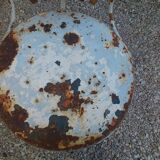 Set of 4 chairs in iron in its juice for the garden