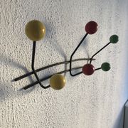 Porte-manteaux 6 patères boules vintage 1960 - 50 cm