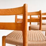 Set of 4 model 84 chairs by Niels Otto Møller, 1960s