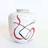 Vintage Carstens Tönnieshof "Attika" round vase, 1960s