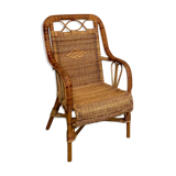 Rattan armchair