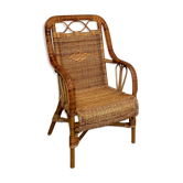 Rattan armchair