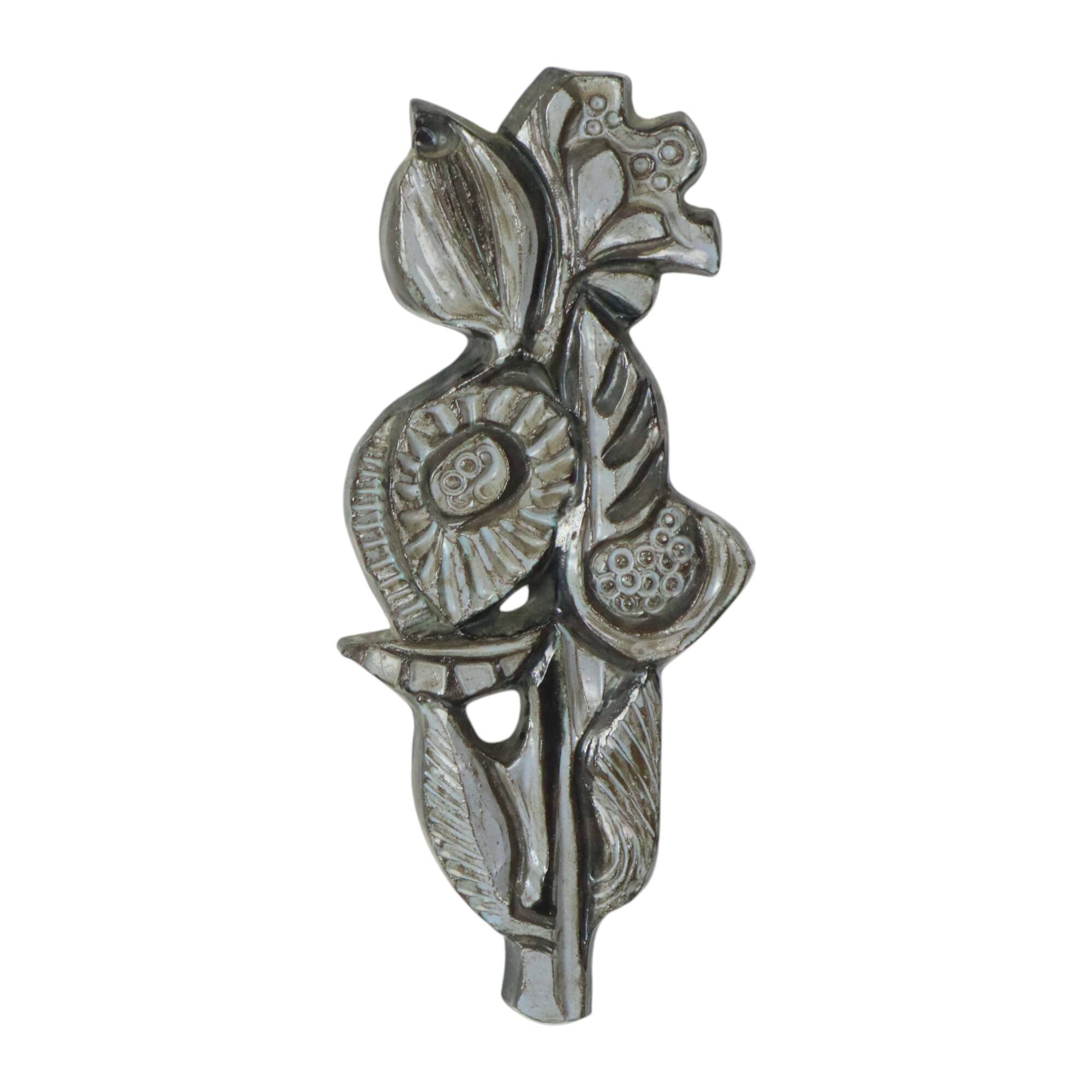 Flowers Artwork Bas Relief Paul Vermeire Perignem