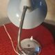 Petite lampe de bureau 1950 à 60 grise