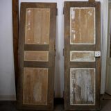 Paire de porte en bois du 18 eme siecle