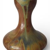 Stoneware vase from Puisaye signed by Alfred Lebret (1871-1955)