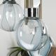 Space Age chandelier, Murano glass, 1970s, made in Italy