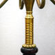 1950's floor lamp in mahogany and brass