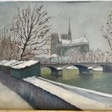 Painting quai de la tournelle
