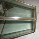 Brass lantern with 6 beveled glasses