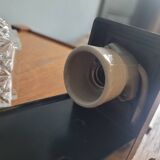 Large ERCO Bakelite & Pressed Crystal Wall Light – 33 cm – 1970 Design