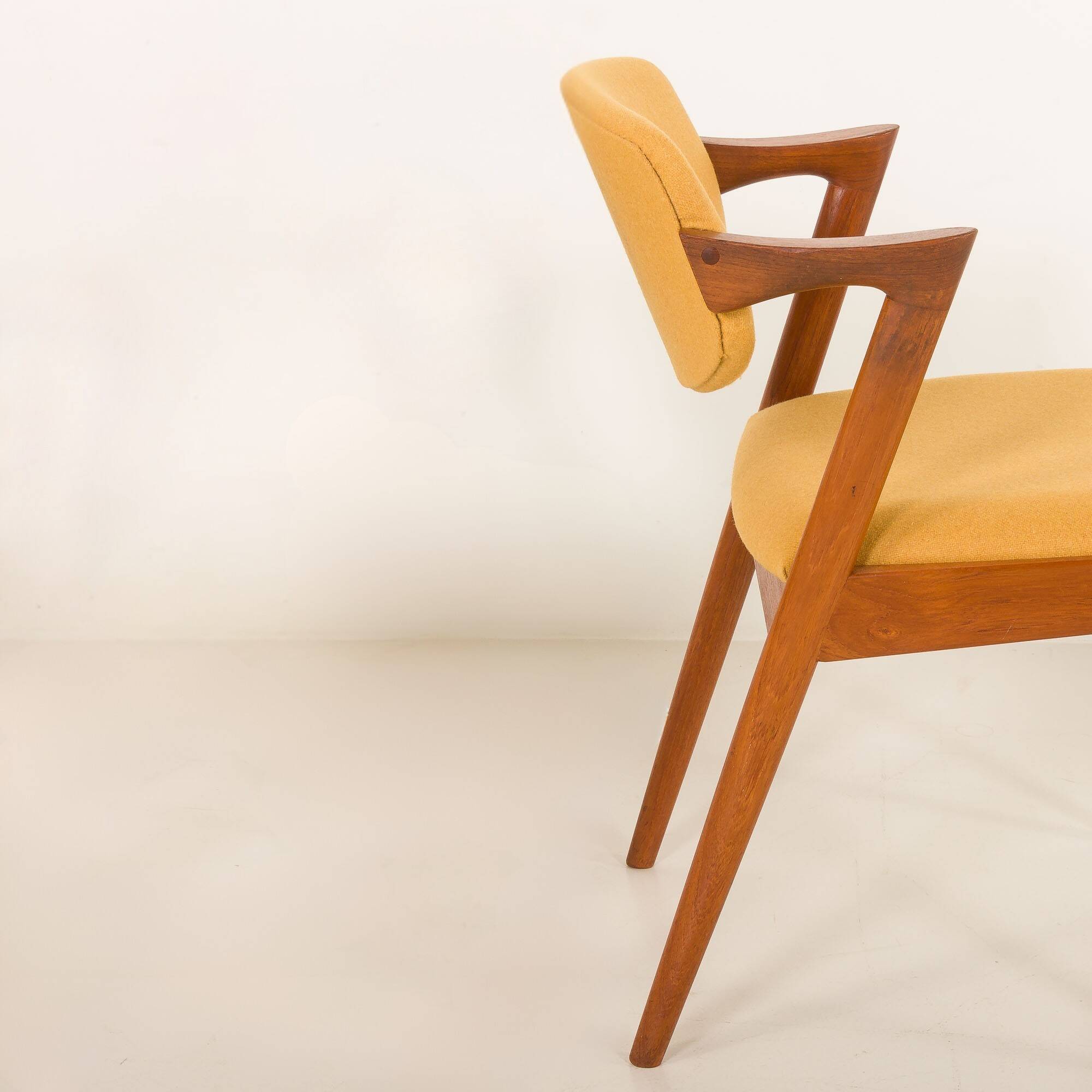 Kai Kristiansen vintage chair in teak, model 42, Denmark 1960s