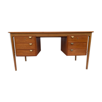 Danish oak and teak desk 1960