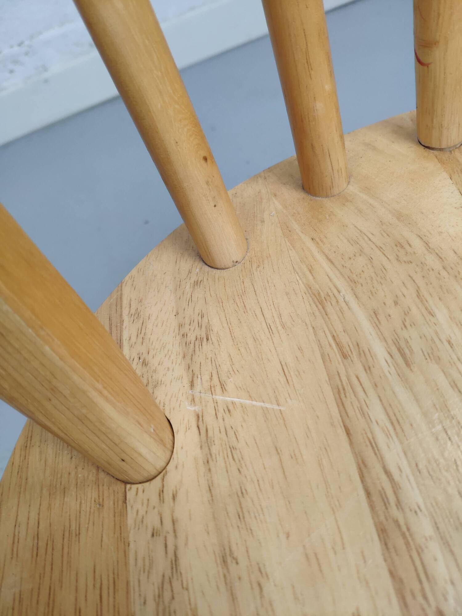 Paire de chaises en pin