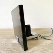 New smoked glass and chrome wall light, 1970s