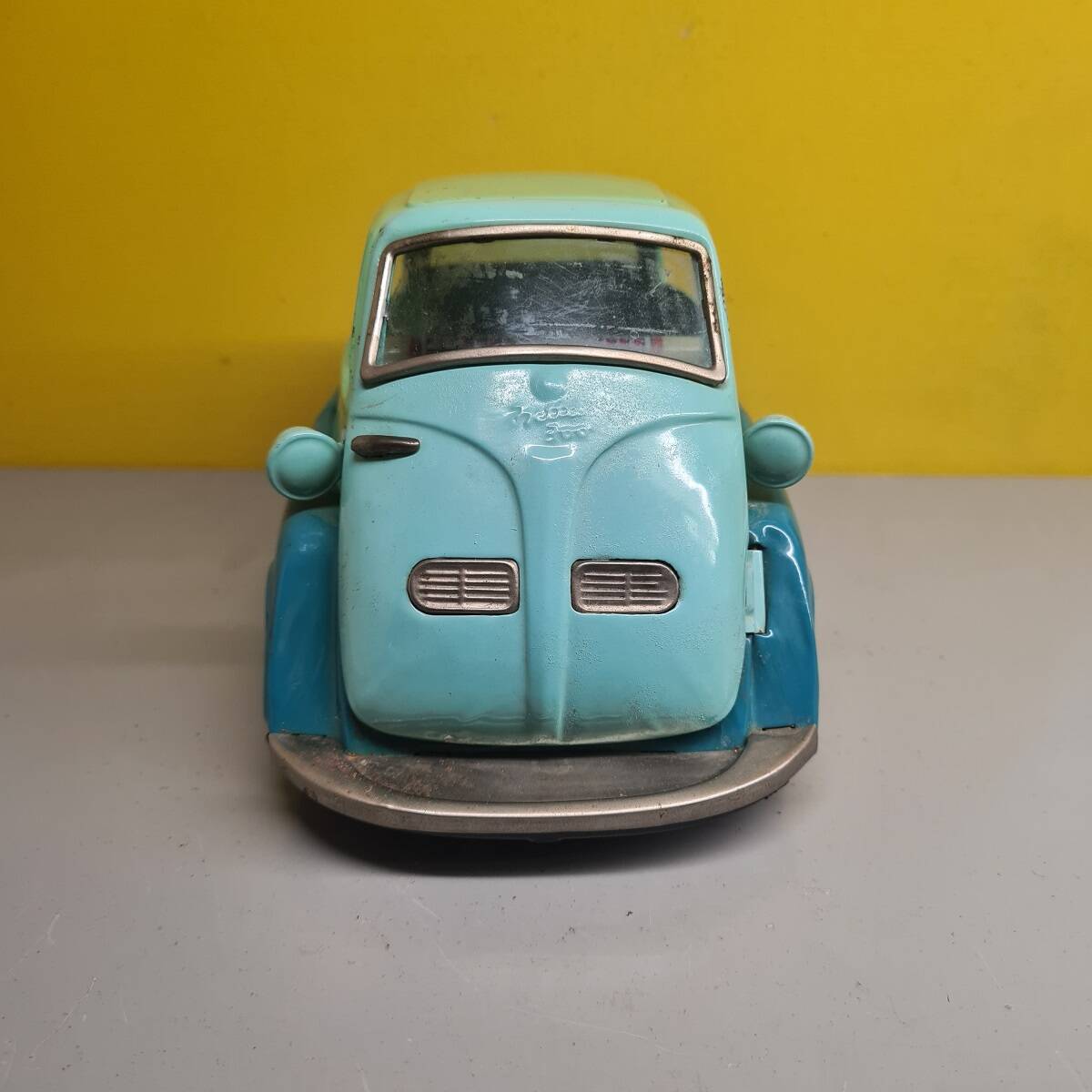 BMW Isetta 300 Model Toy Car made by  Bandai, from the early 1960s.
