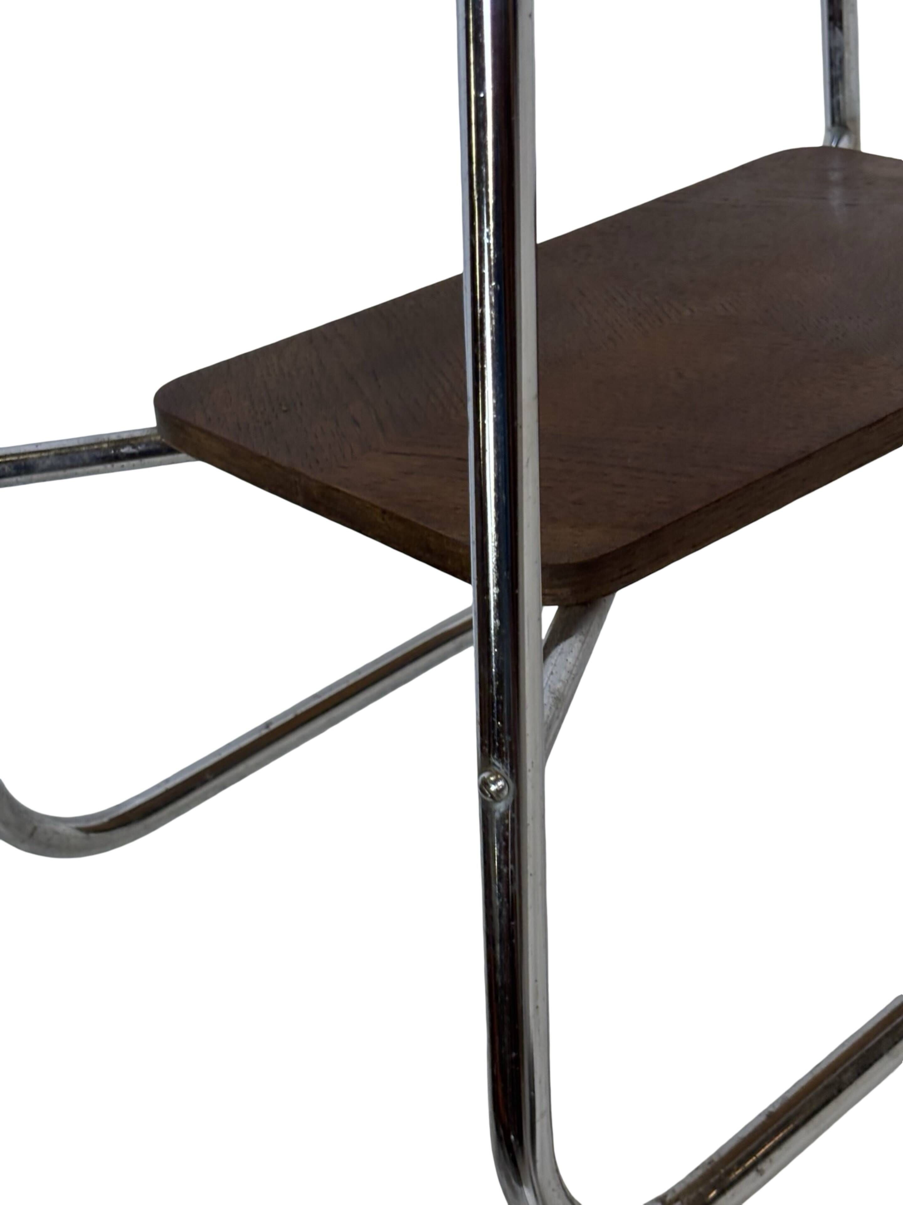 Vintage Art Deco / Bauhaus Style Side Table 60s