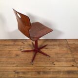 height adjustable industrial chair