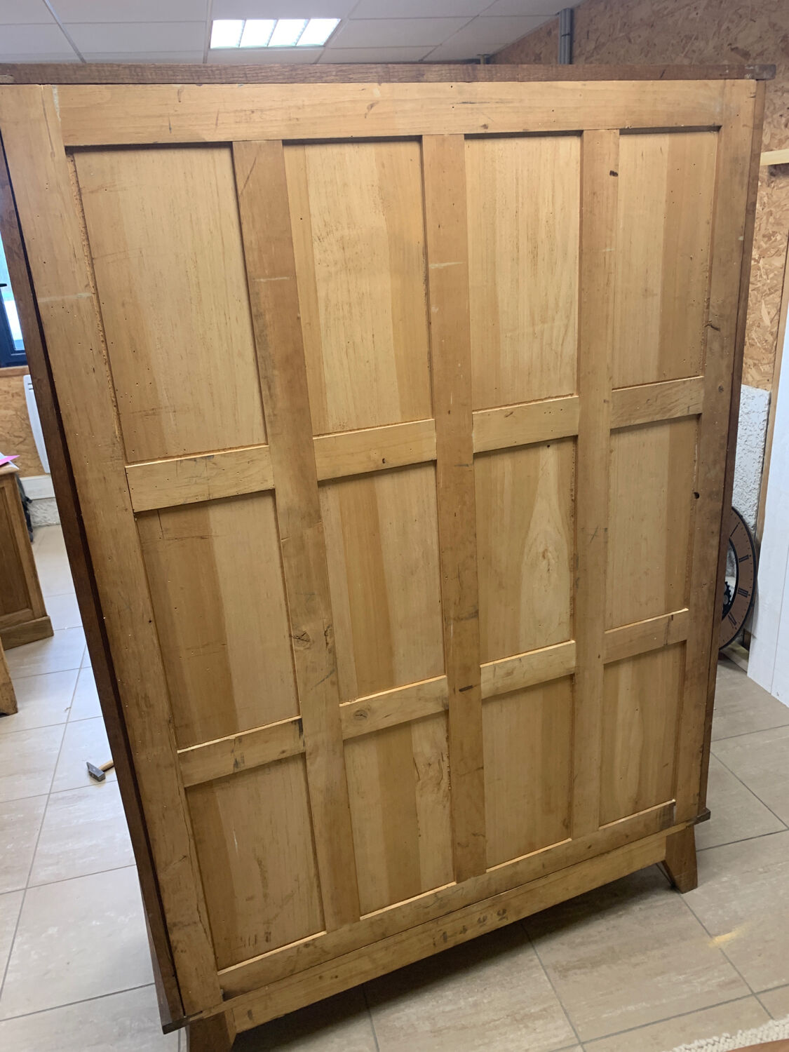 Parisian oak wardrobe