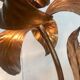 Gilded metal Florentine table or floor lamp by Hans Kögl, 1960s