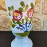 Vintage Mazagran Duo - Floral Elegance and Retro Charm