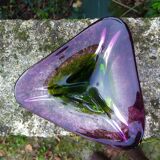 Blown glass cup from the 70s