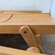 Vintage Folding Wooden Daybed /by Niko Kralj for Stol Kamnik / 1970s