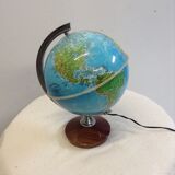 Globe terrestre années 70