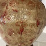 Camel leather lamp