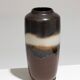 Tall glazed pottery vase, west germany, 1960s