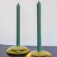 Glass candleholders by Anne Nilsson for Kosta, 2000s, set of 2