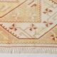 Tapis Kilim Vintage Oriental en Laine Fait Main,Beige,Pêche,Jaune 236x158Cm