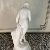 The bather, alabaster sculpture after Falconet.