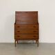 Secrétaire danois MidCentury en teck des années 1960