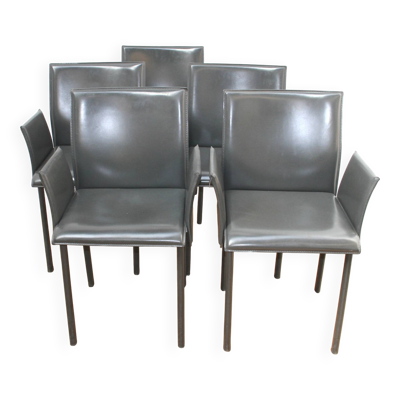Suite de 5 fauteuils Marcia, Protis