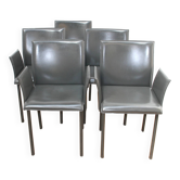 Set of 5 Marcia armchairs, Protis
