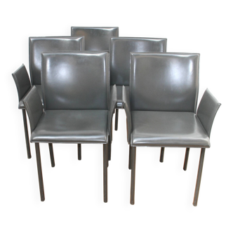 Suite de 5 fauteuils Marcia, Protis