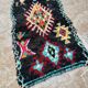 Vintage Berber Boucherouite hallway runner: Moroccan rug
