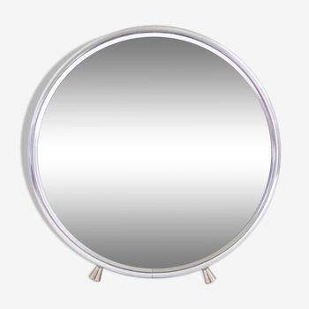 Barber round mirror 18cm diameter