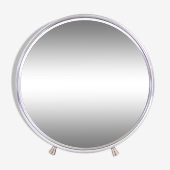 Miroir de barbier rond 18cm  diamètre