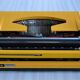 Nogamatic 400 yellow typewriter by Brother, 70s