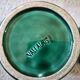 Vintage Vallauris trio of emerald green vases from the 50s/60s.