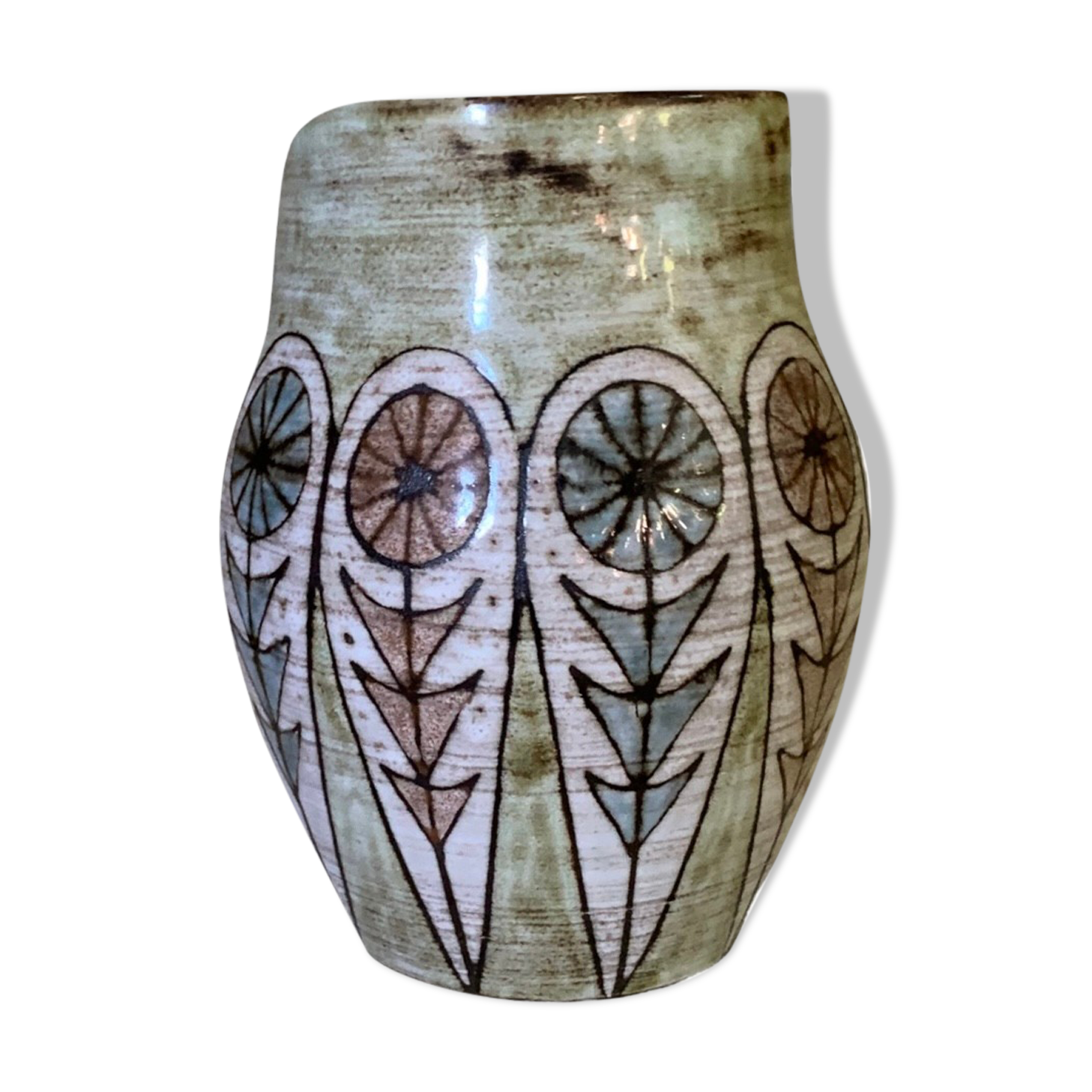 Malarmey vallauris vase