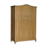 Light walnut wardrobe from the 1940s - Walnut Works
