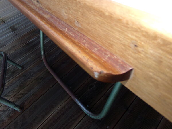 Table à dessin d'architecte Héliolithe et tabouret L. Sautereau