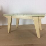 Wooden table and chairs for dolls, child's toy