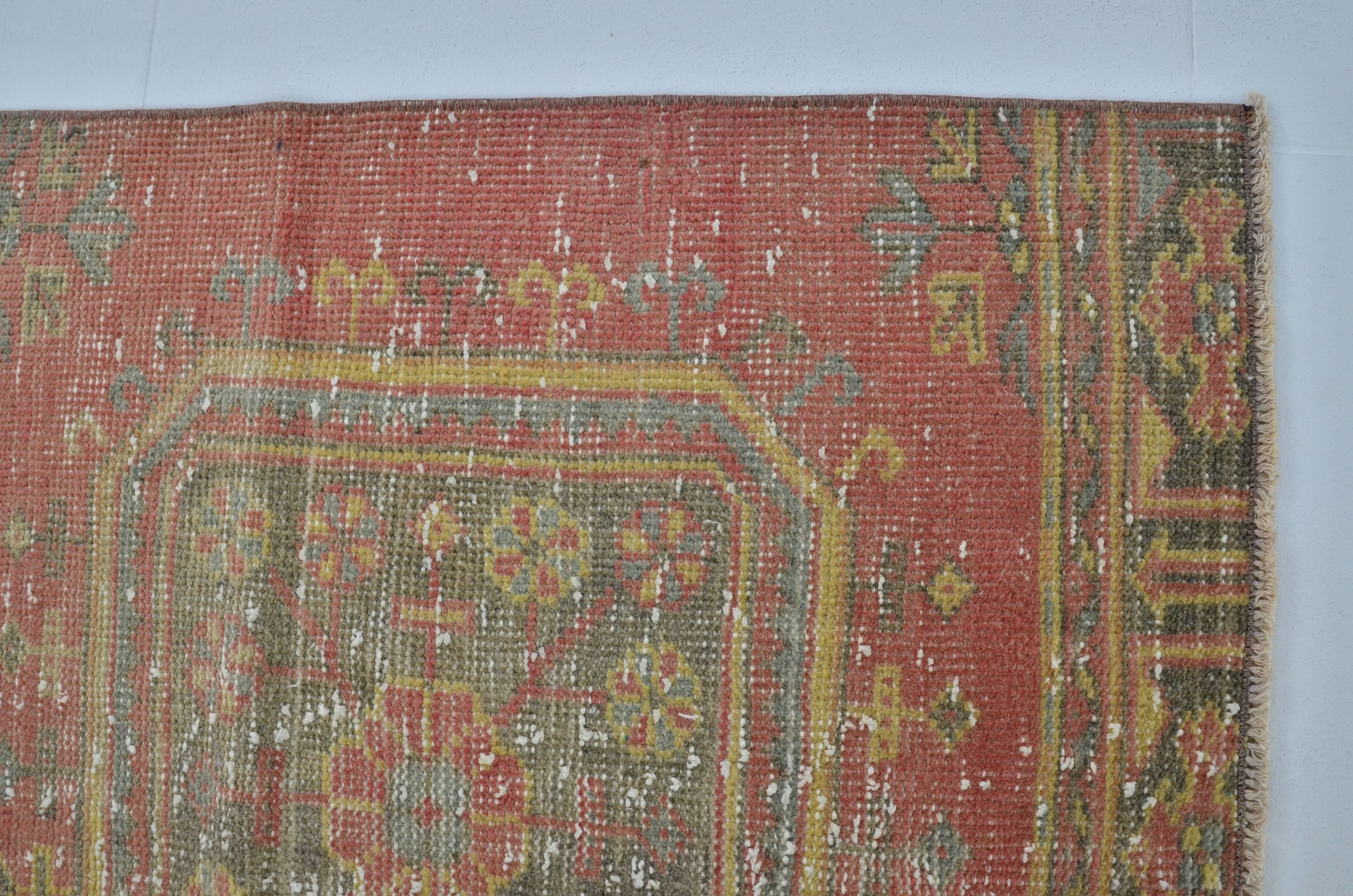 Oushak Vintage Handmade Runner Rug  sku 2131