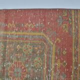 Oushak Vintage Handmade Runner Rug  sku 2131