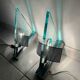 Vintage set Icaro wall lamps Carlo Forcolini Artemide