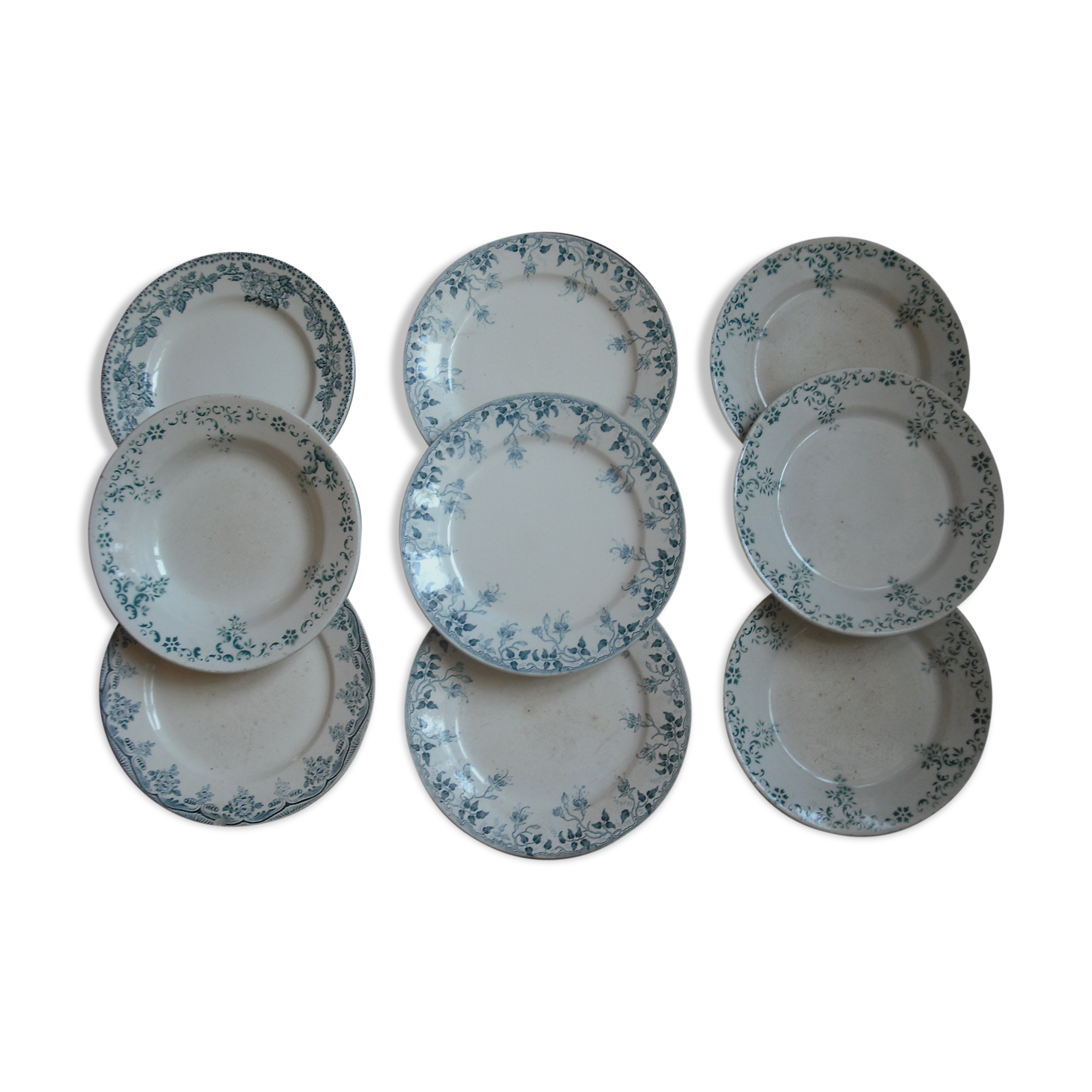 9 plates St Amand, Clairefontaine, Bourgeois